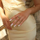 The Woldorf Light Yellow Sterling Silver Ring