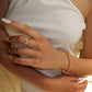 Pear Cut Gold Ring